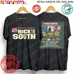 ROCK THE SOUTH FESTIVAL 2024 T-SHIRT ALL SIZE ADULT S-5XL KIDS BABIES TODDLER