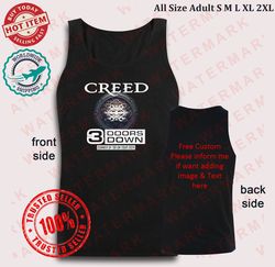CREED WITH 3 DOORS DOWN SUMMER OF '99 ON TOUR 2024 Tank top