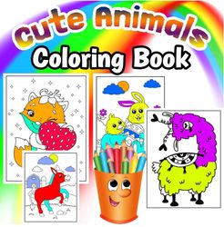 Amazing Animal Coloring Activity Book for kids & Toddlers, Awesome Activities