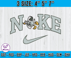 donald duck embroidery, nike donal embroidery, applique embroidery designs
