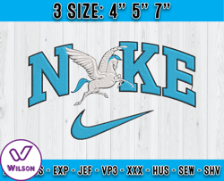 nike x pegasus embroidery, hercules character embroidery, applique embroidery designs