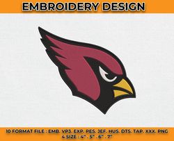 Cardinals Embroidery Designs, Machine Embroidery Pattern -06 by Edison