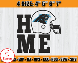 Panthers Embroidery, Embroidery, NFL Machine Embroidery Digital, 4 sizes Machine Emb Files -21 - Edison