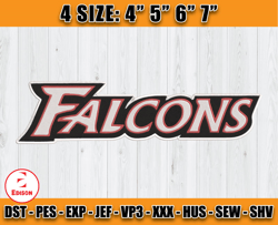 Atlanta Falcons Embroidery, NFL Falcons Embroidery, NFL Machine Embroidery Digital, 4 sizes Machine Emb Files-27