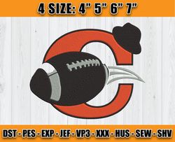 Paul Browns Hat Embroidery Design, Browns Embroidery, Football Bowl Embroidery, Browns Ball Embroidery Design