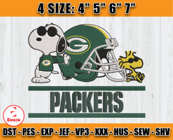 Packers Snoopy Embroidery Design, Snoopy Embroidery, Green Bay Packers Embroidery, Embroidery Patterns, D28