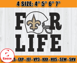 Saints For Life, Minnesota Vikings Embroidery, NFL Embroidery Patterns, Sport Embroidery