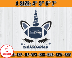 Unicon Seattle Seahawks File, Unicon Embroidery Design, Seattle Seahawks Embroidery Design, Sport Embroidery