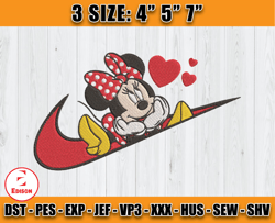 Nike Mickey Embroidery, Mickey Mouse Embroidery, embroiddery design file
