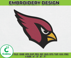 Cardinals Embroidery Designs, Machine Embroidery Pattern -06 by Carroll