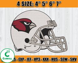 Cardinals Embroidery, NFL Cardinals Embroidery, NFL Machine Embroidery Digital, 4 sizes Machine Emb Files - 03 - Carroll