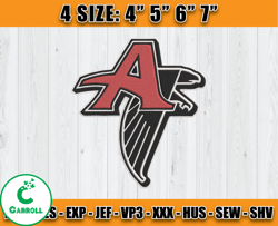 Atlanta Falcons Embroidery, NFL Falcons Embroidery, NFL Machine Embroidery Digital, 4 sizes Machine Emb Files -23-Carrol