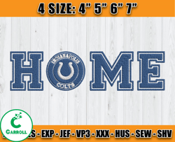 Indianapolis Colts Home Embroidery Design, Colts Embroidery, Football Embroidery, Machine Enbroidery, D13Goldstone