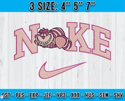 Nike Alice in WonderlandEmbroidery, Disney Nike Embroidery, Embroidery File