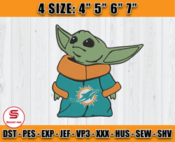 Baby Yoda Embroidery, Baby Yoda Embroidery, Dolphins Embroidery Design, Sport Embroidery