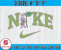 Nike x Dot Embroidery, A Bugs Life Characters Embroidery, Disney Characters Embroidery