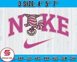 Nike Cheshire Cat Embroidery, Nike Embroidery, Embroidery Machine