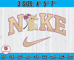 Nike Miss Bunny Embroidery, Bambi Cartoon Embroidery, Disney Characters Embroidery