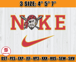Nike Pittsburgh Pirates Embroidery, MLB Baseball Teams, embroidery file