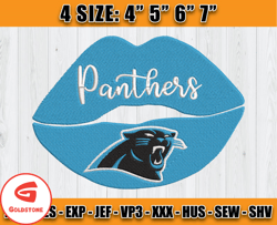 Panthers Embroidery, Peace Love Panthers, NFL Machine Embroidery Digital, 4 sizes Machine Emb Files -14 - Goldstone