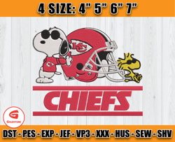 Snoopy Chiefs Embroidery File, Snoopy Embroidery Design, Chiefs Logo Embroidery, Embroidery Patterns, D13 - Specht