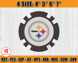 Pittsburgh Steelers Embroidery Designs, NFL Embroidery Designs, NFL Steelers Embroidery, Digital Download