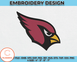 Cardinals Embroidery Designs, Machine Embroidery Pattern -06 by Clasquinsvg