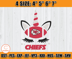 Chiefs Unicon Embroidery Design, Chiefs Embroidery Design, NFL sport, Embroidery Design files, D21 - Clasquinsvg
