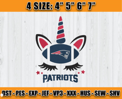 Unicon New England Patriots File, New England Patriots Embroidery Design, Sport Embroidery, Football Embroidery