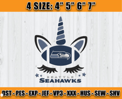 Unicon Seattle Seahawks File, Unicon Embroidery Design, Seattle Seahawks Embroidery Design, Sport Embroidery