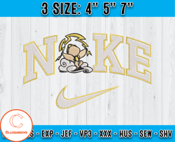 Nike x Baby Hercules Embroidery, Cartoon Character Embroidery, machine embroidery patterns