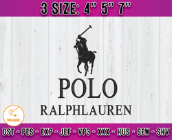 Polo Ralphlauren embroidery, Logo Polo Ralphlauren, embroidery design