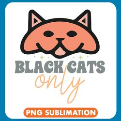 Black Cat Only Png