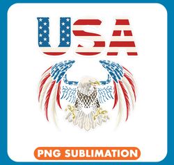 Patriotic Eagle 24th of July USA American Flag 21 png