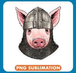 Pig Medieval Knight Templar Renaissance Pig Lover Farmer png