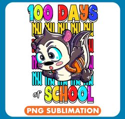 Skunk lover 100 Days Of School 21 png