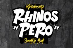 Rhinos Pero Font