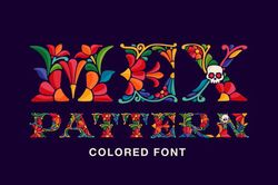 Mexican Pattern Font