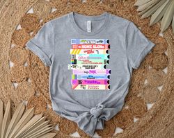 Retro 80s Movies VHS Stack Shirt, Gift Shirt For Her Him