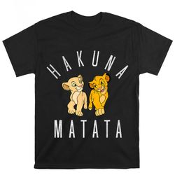 Disney Lion King Simba Nala Hakuna Matata T Shirt