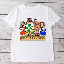 Disney Chip And Dale Lightspeed Rescue Rangers T Shirt