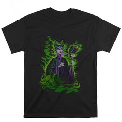 Disney Sleeping Beauty Maleficent Green Envy T Shirt