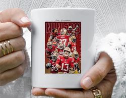 49ers Football Players Coffee Mug, 11 oz Ceramic Mug