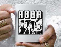 ABBA vintage Coffee Mug, 11 oz Ceramic Mug