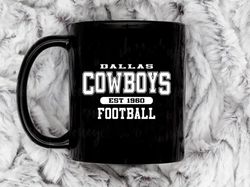 dallas cowboys football coffee mug, 11 oz ceramic mug