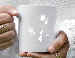 Tom Waits icon Coffee Mug, 11 oz Ceramic Mug_1