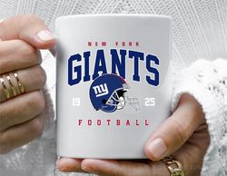 new york giants football coffee mug, 11 oz ceramic mug