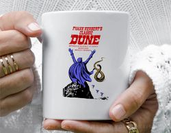 Retro Dune Cover Coffee Mug, 11 oz Ceramic Mug