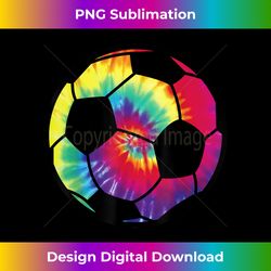 Soccer Football Tie Dye Rainbow Kids Boys Teenage Men Girls - Deluxe PNG Sublimation Download - Animate Your Creative Concepts