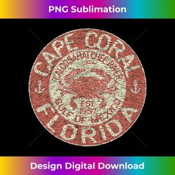 JCombs Cape Coral, FL, with Blue Crab - Sublimation-Optimized PNG File - Pioneer New Aesthetic Frontiers